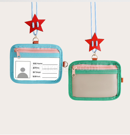 Customization Contrast color soft shell card holder Corporate Gifts