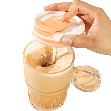 Customization Glass Automatic Stirring Shaker Cup Corporate Gifts