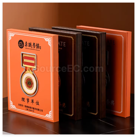 Customization Creative Brooch Leather Medal Corporate Gifts
