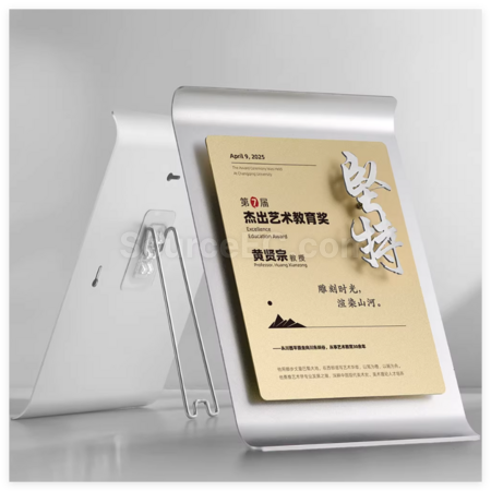 Customization Creative 3D Logo Customization Plaque Corporate Gifts