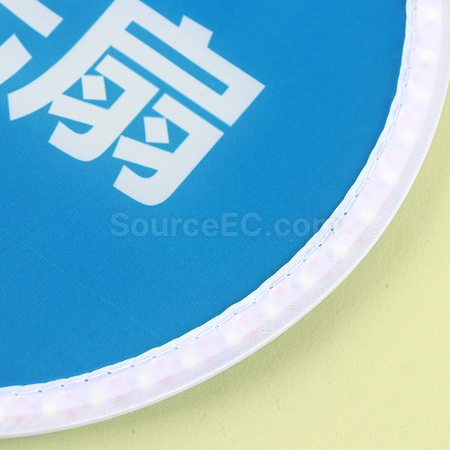 Customization Luminous foldable advertising fan Corporate Gifts