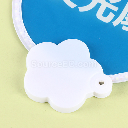 Customization Luminous foldable advertising fan Corporate Gifts