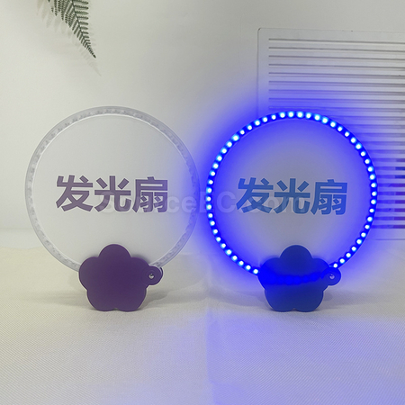 Customization Luminous foldable advertising fan Corporate Gifts