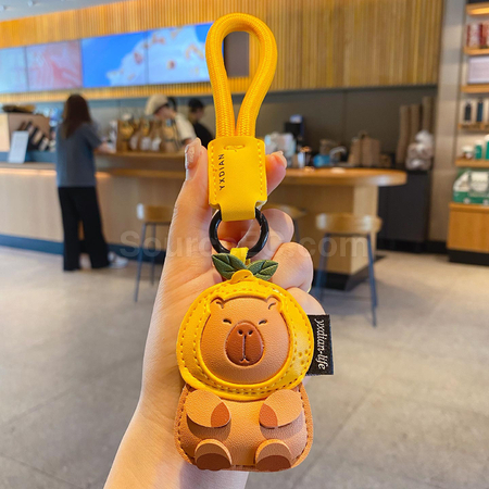 Customization Capybara pendant keychain Corporate Gifts