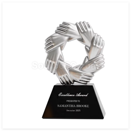 Customization Creative Metal Crystal Trophy Corporate Gifts