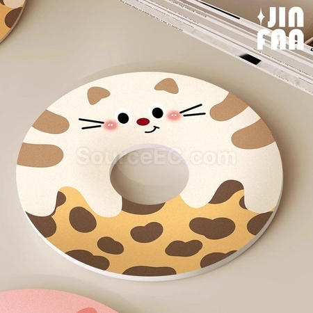 Customization Donut-shaped diatom mud coasters Corporate Gifts