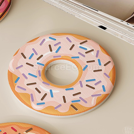 Customization Donut-shaped diatom mud coasters Corporate Gifts
