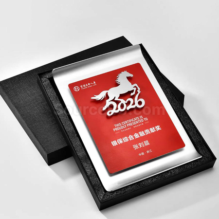 Customization Year Of The Horse Medal Corporate Gifts