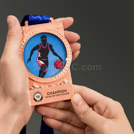 Customization Basketball Metal Medal Corporate Gifts