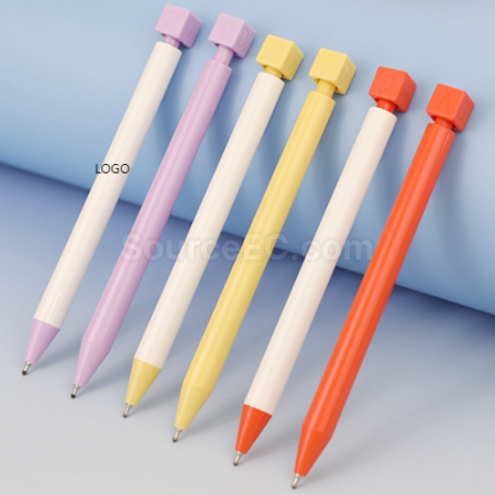 Customization Decompression rotating advertising pen Corporate Gifts
