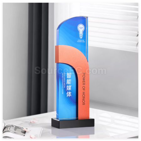 Customization Creative Metal Crystal Trophy Corporate Gifts