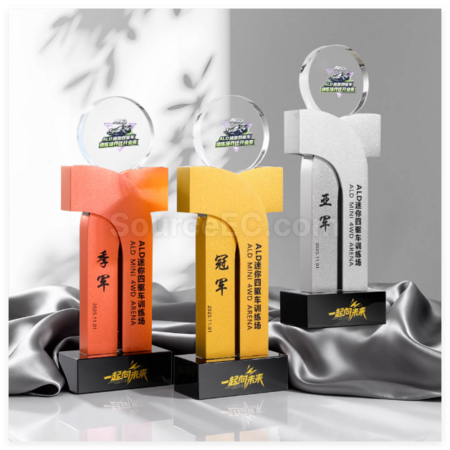 Customization Metal Crystal Trophy Corporate Gifts
