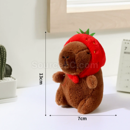 Customization Capybara plush doll keychain Corporate Gifts