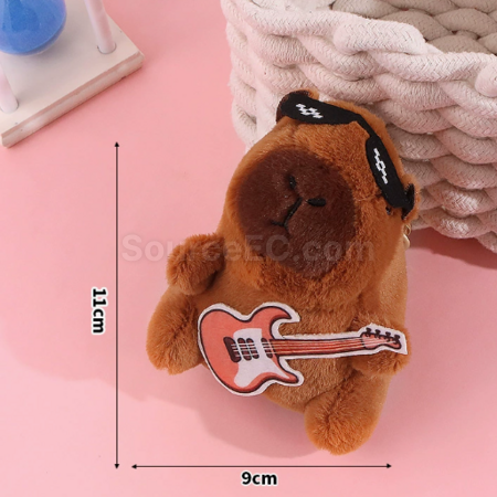 Customization Capybara plush doll keychain Corporate Gifts