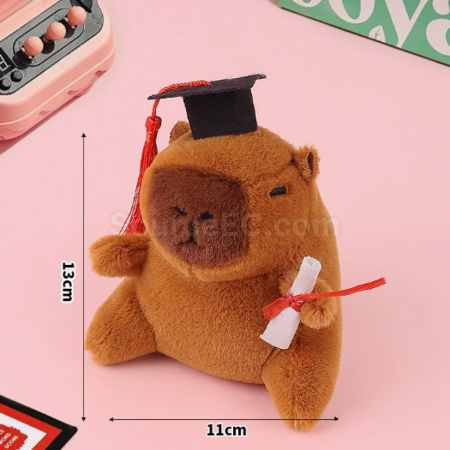 Customization Capybara plush doll keychain Corporate Gifts
