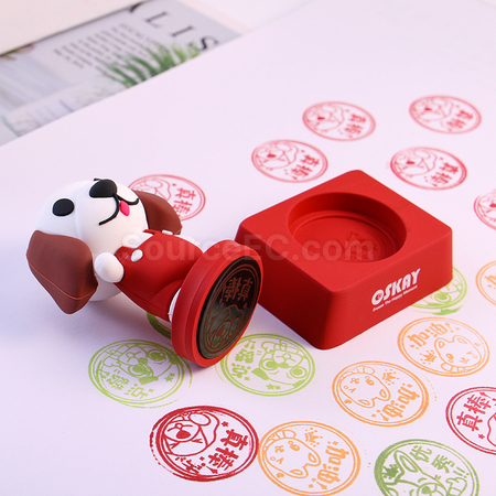Customization Custom creative doll stamps Corporate Gifts