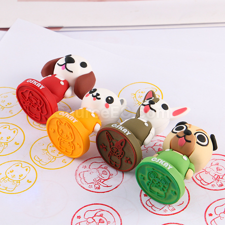 Customization Custom creative doll stamps Corporate Gifts