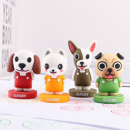 Customization Custom creative doll stamps Corporate Gifts