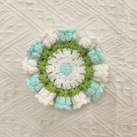 Customization Woven flower cup mat Corporate Gifts