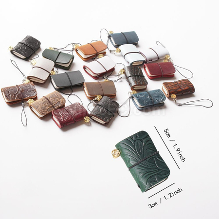 Customization Ultra Mini Pocket Cowhide Notepad Corporate Gifts