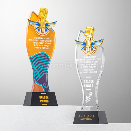 Customization Note Crystal Award Corporate Gifts