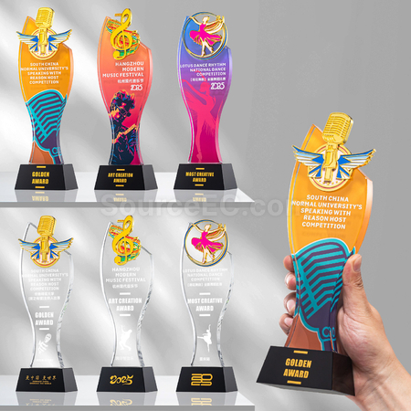 Customization Note Crystal Award Corporate Gifts