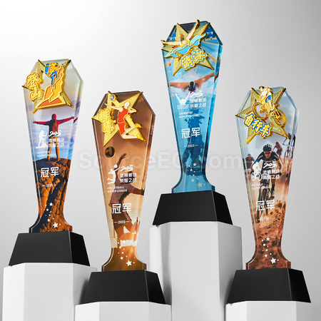 Customization Sports Crystal Award Corporate Gifts
