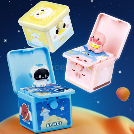 Customization Decompression 3D Figurine Surprise Box Keychain Corporate Gifts