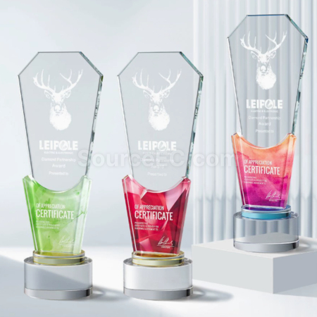 Customization Crystal trophy Corporate Gifts
