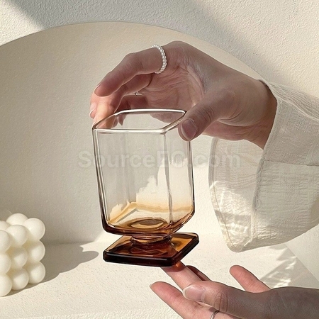 Customization Mellow Design Glass Cup Corporate Gifts