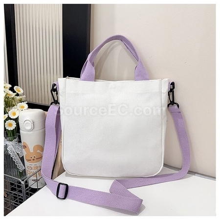 Customization Canvas Crossbody Tote Bag Corporate Gifts