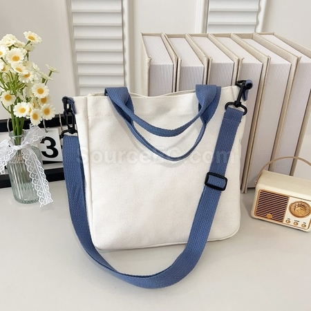 Customization Canvas Crossbody Tote Bag Corporate Gifts