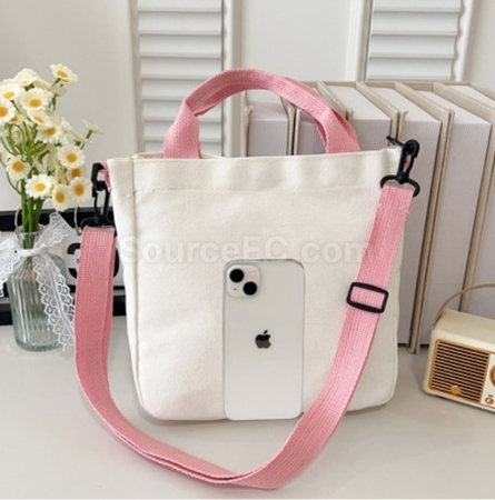 Customization Canvas Crossbody Tote Bag Corporate Gifts