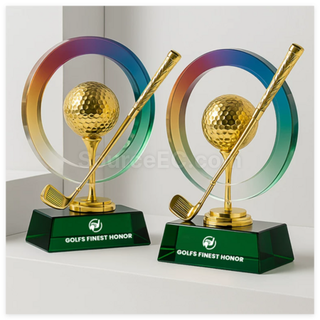 Customization Golf Trophy Corporate Gifts