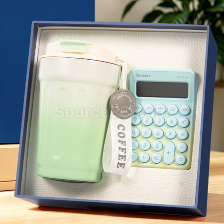Customization Coffee Cup Calculator Set Corporate Gifts