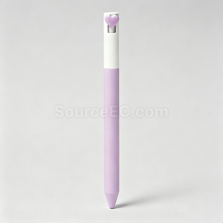Customization Low-center-of-gravity heart-themed neutral pen Corporate Gifts