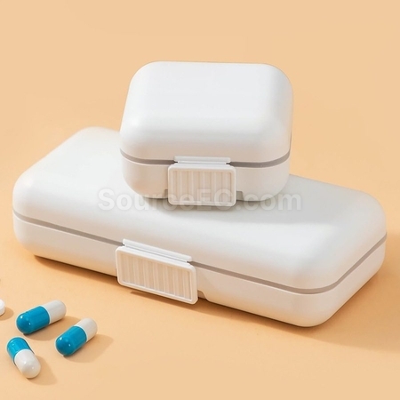 Customization Portable Dual-Seal Silicone Medicine Box Corporate Gifts