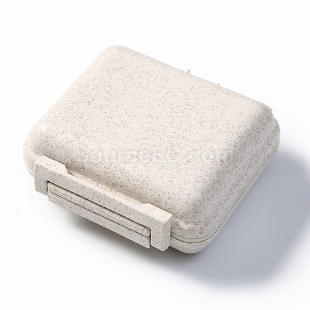 Customization Portable Wheat Grain Medicine Box Corporate Gifts