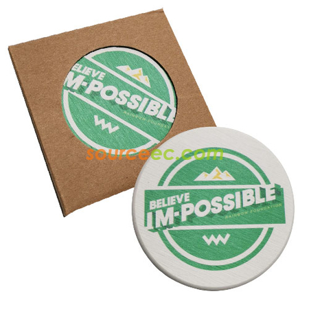 Customized coaster, print coaster, cup lid, table mat, eco-friendly coaster