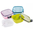 Space Lunch Box -Square Shape