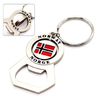 Rotary Bottle Opener Keychain