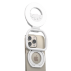 Folding magnetic suction fill light mobile phone stand
