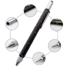 CustomizationMultifunctional touch head screwdriver ruler 6-in-1 ballpoint penCorporate Gifts