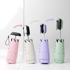 Retractable Handle Mini Sun Umbrella