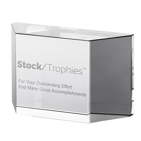 Trapezium Crystal Trophy