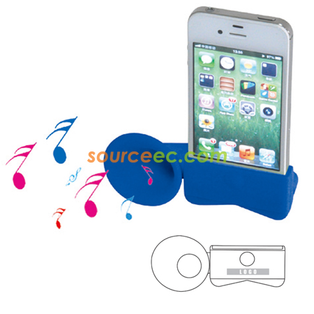 iPhone Silicone iPhone Holder with Horn