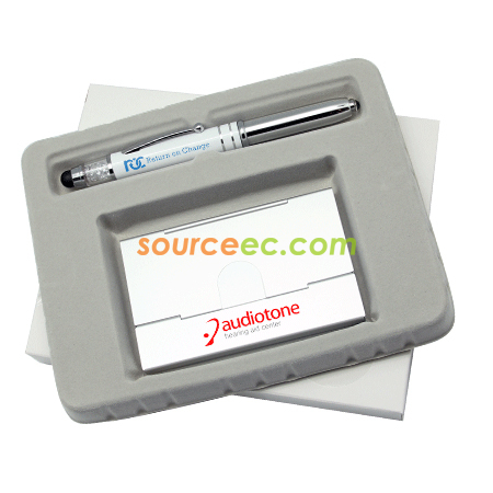 Name Card Holder & Pen