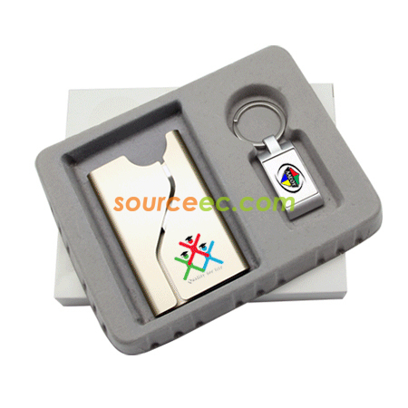 Customization Keychain & Name Card Holder Corporate Gifts