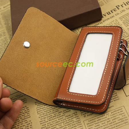 Customization  Leather Car Key Case Corporate Gifts