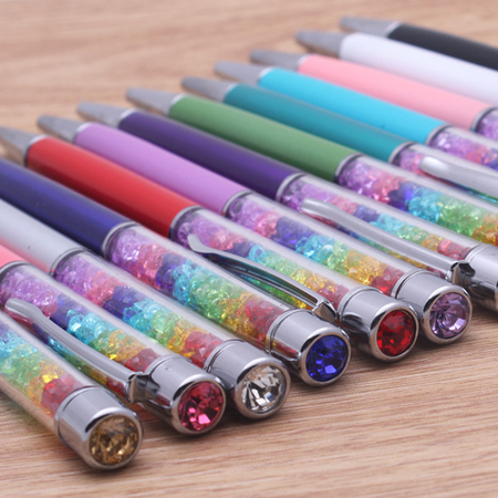 Customization Crystal Pen With Stylus Corporate Gifts